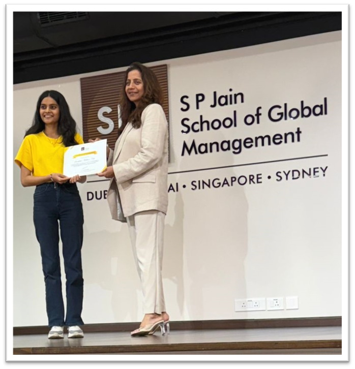 Commerce students at S P Jain School Summer Programme 1