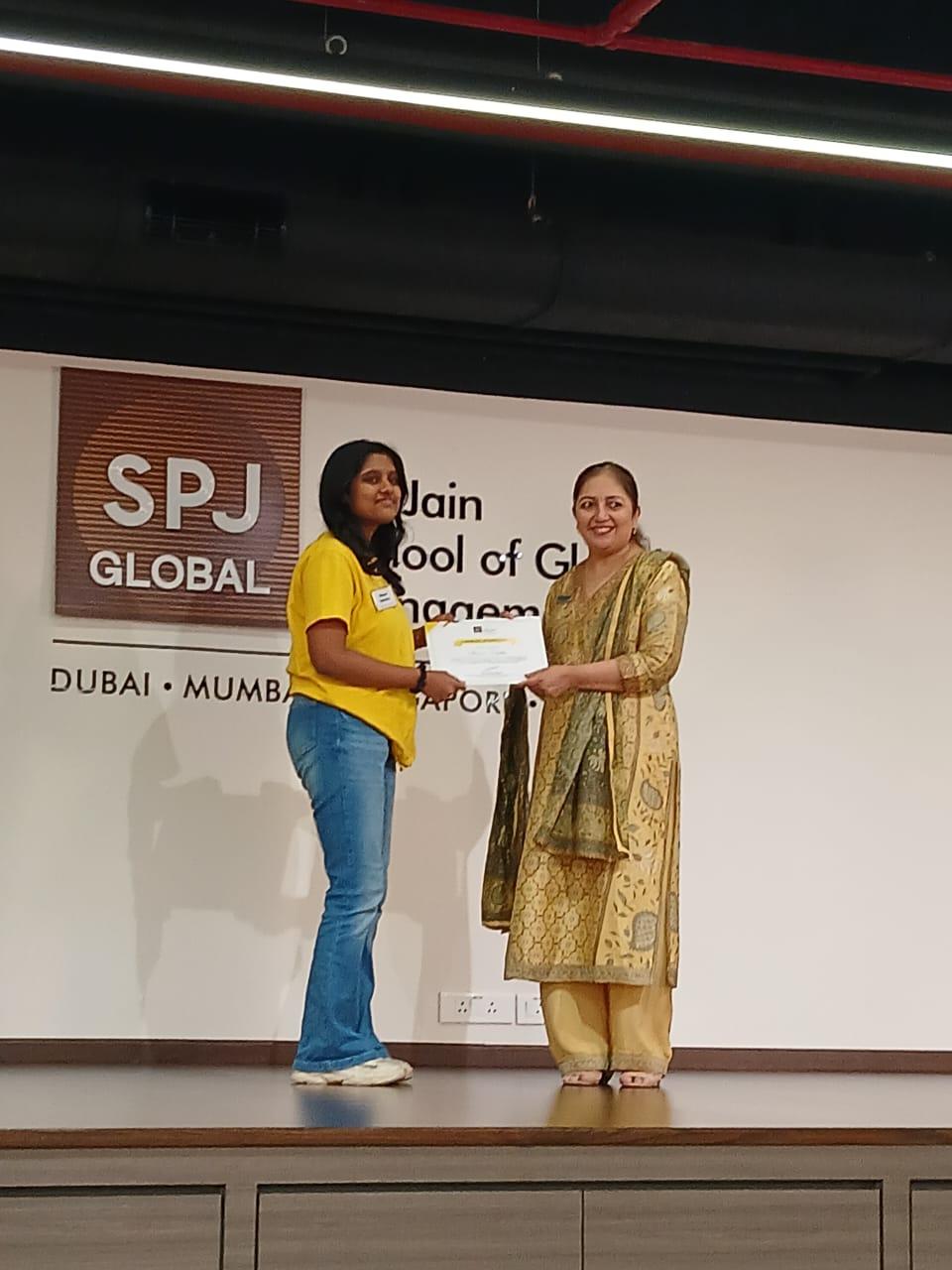 Commerce students at S P Jain School Summer Programme 2